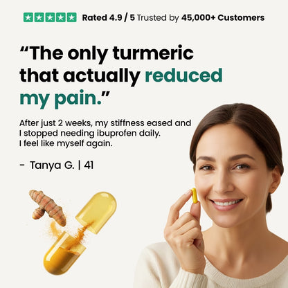 Turmeric Curcumin Capsules (1,000mg)