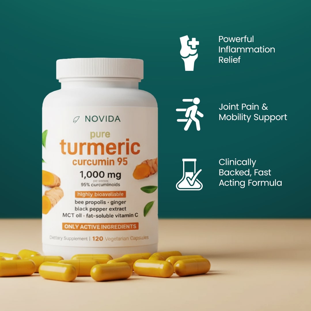Turmeric Curcumin Capsules (1,000mg)